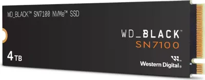 Produktbild von Solid State Drive (SSD) Western Digital Black SN7100 4TB PCI Express 5.0 x4 M.2 2280