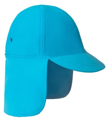 Produktbild von Sonnenhut Kinder Legionär mit Nackenschutz UPF 50+ Dinosaurier Blau 6-8 Jahre