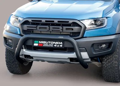 Obrázok produktu pre J&J Automotive | Predné rámy pre Ford Ranger Raptor 2019-2022 76mm čierny