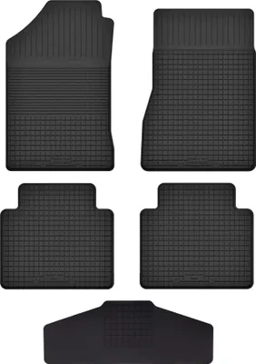 Produktbild von Gummi Fußmatten Set Für: Dodge Ram Ds Dj 1500 (2012-2020) Gummimatten Schwarz