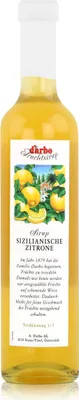 Produktbild von Darbo Sizilianische Zitrone Sirup 500ml - Cocktails Kaffeesirup (1er Pack)