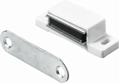 Produktbild von Hettich Magnetschnäpper 15 x 14 x 45 mm weiß 5 kg - 10 Stück