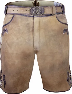 Produktbild von Edelnice Kurze Wildbock Lederhose Linus 64