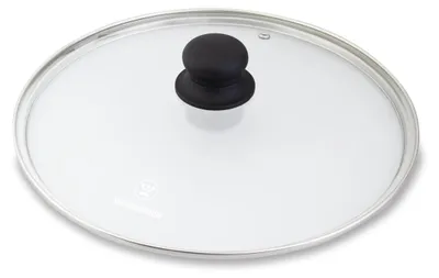 Glasdeckel Ø 28 cm, gehärtet, mit Dampföffnung, spülmaschinengeeignet