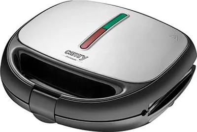 Produktbild von JUNG CAMRY CR3042 Sandwichmaker 5 in 1 (Sandwich Maker, Waffeleisen, Kontaktgrill etc.) 1200W, Platten Antihaftbeschichtet, leichte Reinigung, Sandwic
