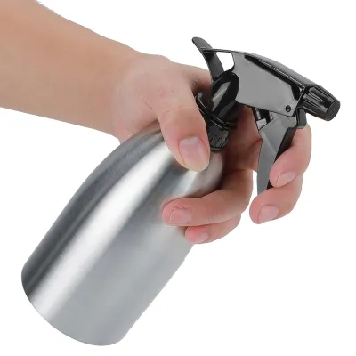 Edelstahl-Sprühflasche 500 ml mit verstellbarer Düse
