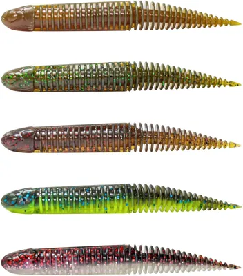 Zdjęcie produktu dla Savage Gear Ned Dragon Tail Slug Dark Water Mix Firecracker-Neon Blue-Chartreuse-White Flash-Glow 7,2 cm 3 g Przynęta