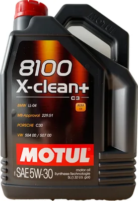 Produktbild von Motul 8100 X-clean+ 5W-30 5 Liter