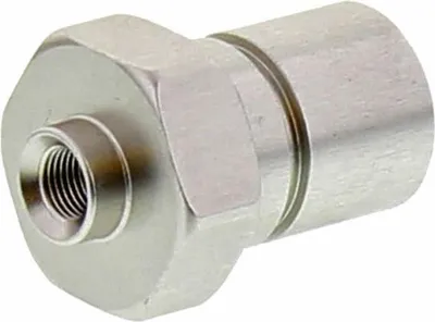 Productafbeelding van MATTHIES remslangconnector met vastig binnenvertanding, zilver, TYPE 714, M10x1