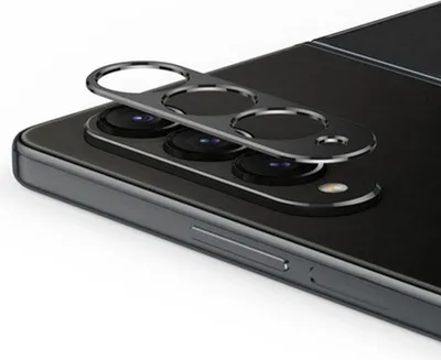 Image de Film de protection en verre trempé 9H, noir, pour l'écran de la caméra du Samsung Galaxy Z Fold3 5G