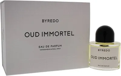 Obrázek produktu pro Byredo Oud Immortel, Unisex, 50 ml, Tekutý parfém, Kardamom, Incense, Sprej, Alcohol, parfum (fragrance), aqua (water), limonene, butyl methoxydibenzoylmethane, ethylhexyl...