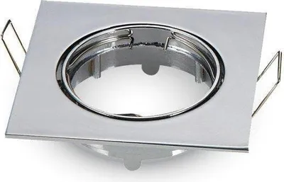 Produktbild von GU10 LED-Strahler - Einbaustrahler - Chrom - IP20