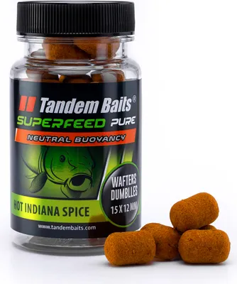 Immagine prodotto di SuperFeed Pure Dumbells Wafters 15/12 mm/30g Hot Indiana Spice