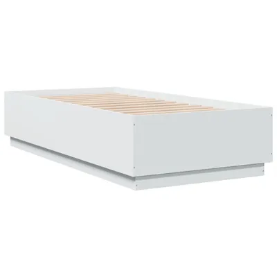 Produktbild von Bettgestell Weiß 75x190 cm Holzwerkstoff