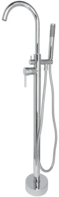 Obrázek produktu pro Chromovaná baterie k volně stojící vaně s ruční sprchou (113 cm)