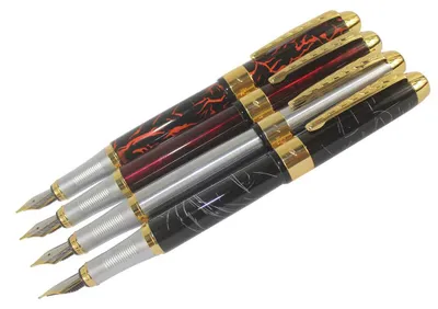 Image de Ensemble de 4 stylos pour écrivains créatifs