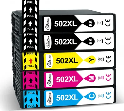 Produktbild von 502XL Druckerpatronen für Epson 502 502XL Kompatibel für Epson WF 2860 Patronen für Epson XP-5100 Workforce WF-2865 WF-2880 WF-2885 Expression Home XP-5105 XP-5150 XP-5155, 5 Pack