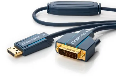 Produktbild von Aktives DisplayPort™-auf-DVI-D-Adapterkabel Full HD (1080p) 60 Hz