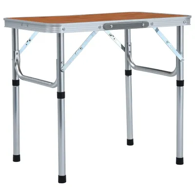 Obrázek produktu pro Skládací kempingový stůl hliník 60 x 45 cm