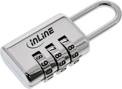 Produktbild von InLine® Zahlenschloss, mit 3-fach Zahlenkombination