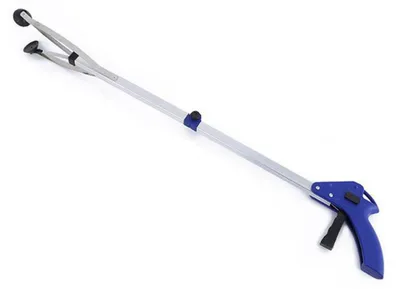 Image de Collecteur de déchets pliable, ventouse en caoutchouc, tige en aluminium, pince à déchets, pince, outil de collecte des déchets, tube carré