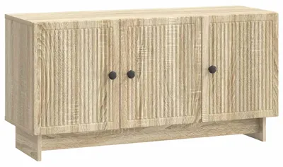 Obrázek produktu pro vidaXL TV skříňka Sonoma dub 99 x 34,5 x 50 cm dřevotřísková deska