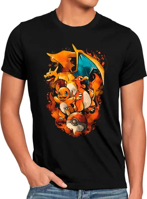 Produktbild von BaumwolleCloud Fire Fury Herren T-Shirt monster game online