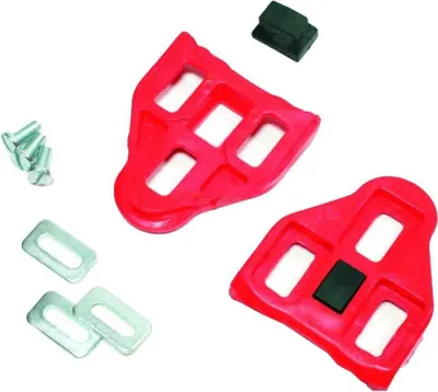 Zdjęcie produktu dla Bonin Look Delta Pedalplatten Rot Rot jeden rozmiar