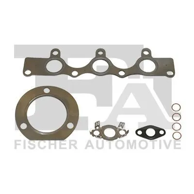 Produktbild von FA1 KT140035E Montagesatz Turbolader für SMART FORTWO Coupe (451) CITY-COUPE (450) FORTWO Cabrio (451) FORTWO Coupe (450) CABRIO (450)