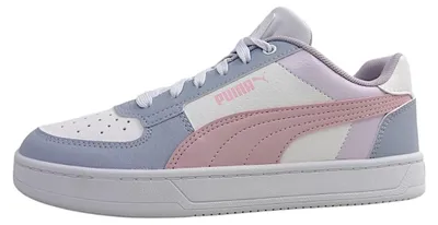 Image de Puma Caven 2.0 Block Jr : Baskets basses pour garçons, collection enfant, couleur blanche, style décontracté