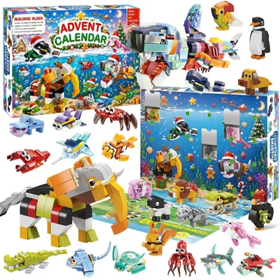 Produktbild von YLFDAPINX Adventskalender 2026 Kinder Weihnachtskalender Kreativer Weihnachts Countdown Kalender hydwjm-24