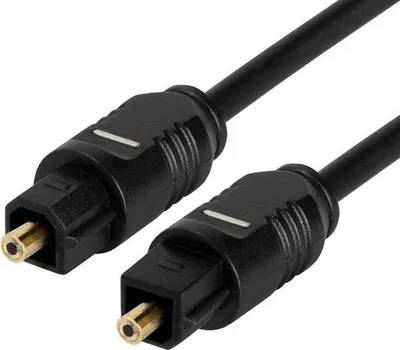 Zdjęcie produktu dla Techly 1m Toslink/Toslink, Toslink, Męska, Toslink, Męska, 1 m, Czarny