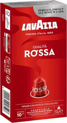 Obrázok produktu pre LAVAZZA 5403190002 Espresso Rossa kávové kapsule - 10 kapsúl, 57 g