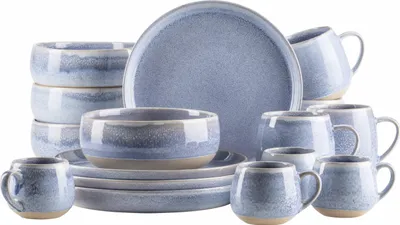 Produktbild von Frühstück Set, Steinzeug Frühstück Set, Steinzeug Aquata Mäser
