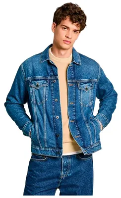 Zdjęcie produktu dla Bomberka Pepe Jeans Pinners "Denim-000" dla Męskie