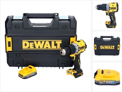 Produktbild von DeWalt DCD 805 NT Akku Schlagbohrschrauber 18 V 90 Nm Brushless + 1x Akku 1,7 Ah + TSTAK - ohne Ladegerät