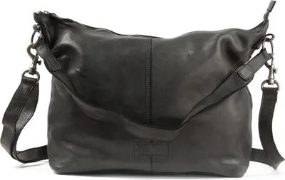 Produktbild von HAROLD'S Leder Schultertasche Submarine Shopper Black schwarz