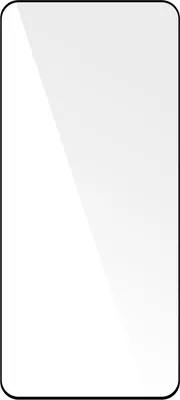 Image de film de protection d'écran en verre de dureté 9H pour Honor 90 - bord noir