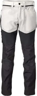 Immagine prodotto di Pantaloni con tasche al ginocchio bianco/grigio antracite, taglia 76 C50 MASCOT 22479-230-0689