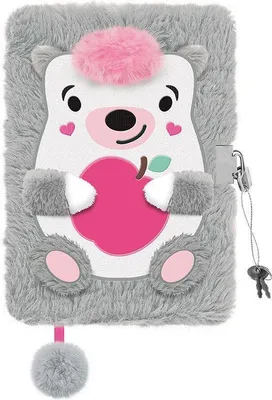Produktbild von Tagebuch Plüsch "PREMIUM Lovely Hedgehog", DIN A 5, 96 Seiten