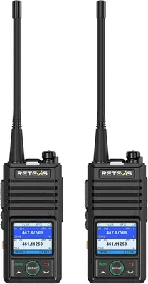 Produktbild von Retevis RB658 Walkie Talkie, Funkgeräte, 1,77-Zoll-Bildschirm, APP-Steuerung, AI Noise-Cancelling, 1800 mAh, für Flotte, Fahrzeug Fahren