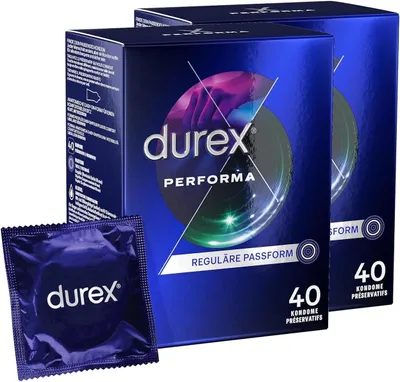 Produktbild von Durex Performa Kondome 2 x 40 Stück