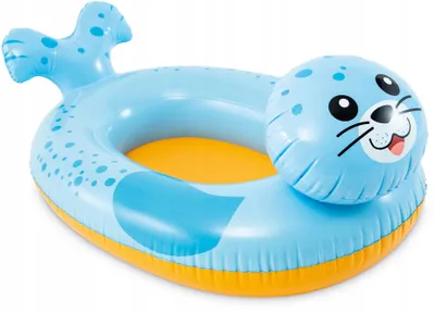 Produktbild von INTEX Foka Schwimmring für Kinder 107x76 cm bunt