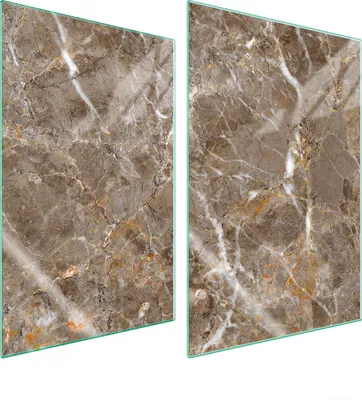 Produktbild von Glasschutzplatte Für Küche 2X35X52 Marmor