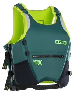 Zdjęcie produktu dla ION Unisex Schwimmweste Booster X Side Zip wodorosty 58/3XL