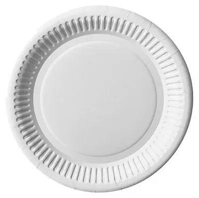 Immagine prodotto di 600 piatti Papstar, cartone puro rotondo Ø 23 cm bianco 11185