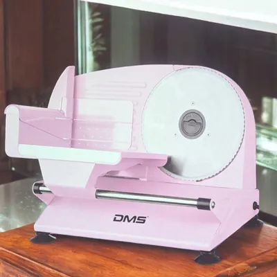Produktbild von DMS Allesschneider AS-400R, Rosa, Brotschneidemaschine, Küche, Wurst