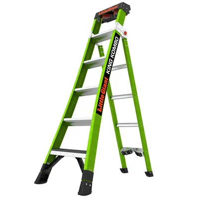 Obrázok produktu pre King Kombo™ – priemyselné prevedenie. Rozmery: 6 + 4 kroky