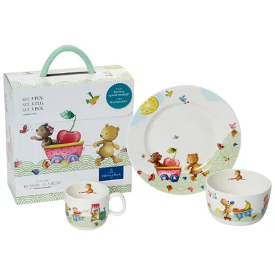 Produktbild von Villeroy & Boch Hungry as a Bear Set 3tlg. bunt 1486658428