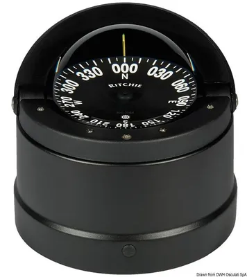 Image de RITCHIE Boussole, extérieure Wheelmark 4"1/2 noir/noir , 1 pièce